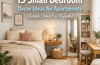 15 Small Bedroom Decor Ideas for Apartments (Simple, Smart & Stylish)